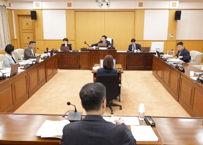 대전시의회 산업건설위원회 제1차 회의...