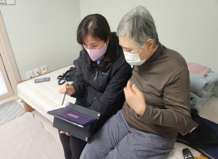 광산구, 모바일 보건소시스템 활용 우...