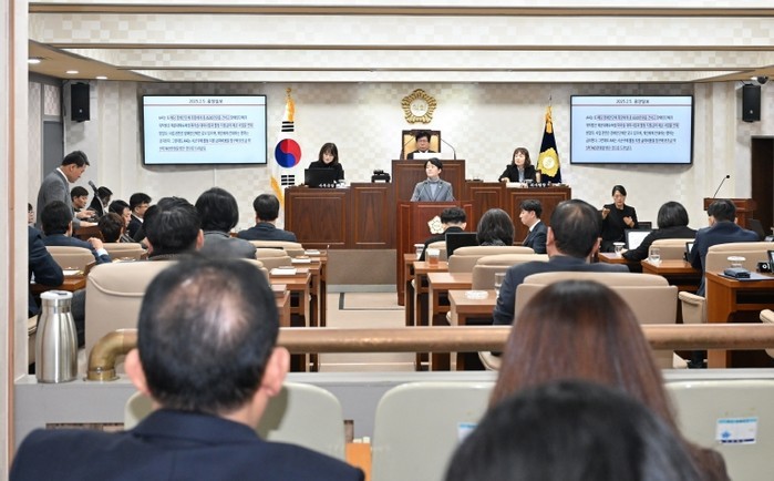 해운대구의회 문현신 의원 구정질문.....