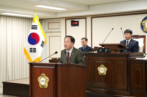 대전 중구의회 윤양수 의원, 의정활동...