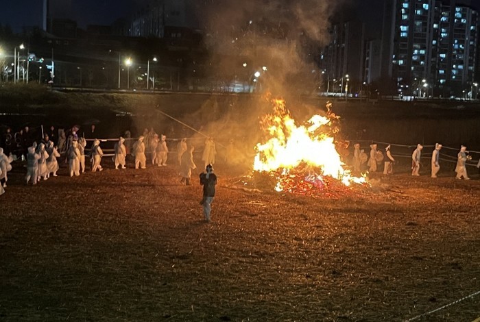 전주시, 정월대보름 달집태우기로 병오...