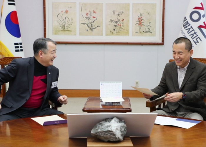 박종훈 춘천문화재단 이사장, 강원인재...