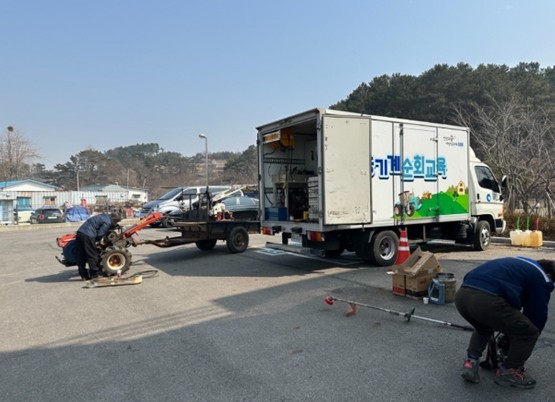 인천 농업기술센터, 봄철 농기계 순회...